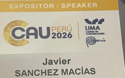 El Dr. Sánchez Macías, ponente en el congreso CAU Perú 2026 en Lima